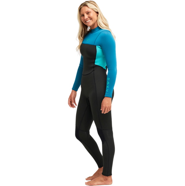 2026 Roxy Womens Prologue+ 3/2mm Back Zip Wetsuit 26BW213514 - Baltic